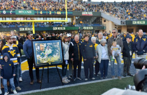 Don Nehlen 'never dreamed' his name would be added to Milan Puskar Stadium alongside WVU's greats